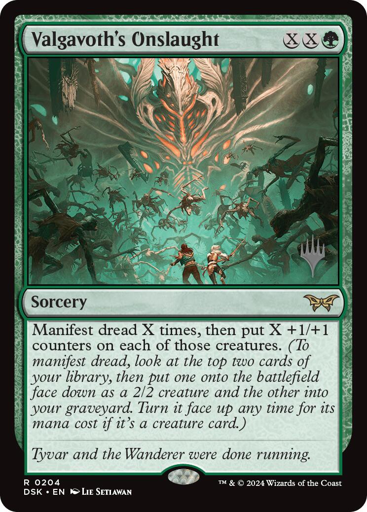 Valgavoth's Onslaught (Promo Pack) [Duskmourn: House of Horror Promos]-1