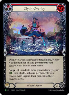 Glyph Overlay (Red) [FAB277] (Promo)  Rainbow Foil-1