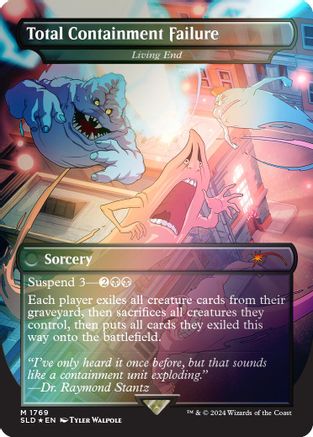 Total Containment Failure - Living End (Rainbow Foil) [Secret Lair Drop Series]-1