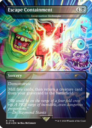 Escape Containment - Incarnation Technique (Rainbow Foil) [Secret Lair Drop Series]-1