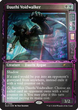 Dauthi Voidwalker (Rainbow Foil) [Secret Lair Drop Series]-1