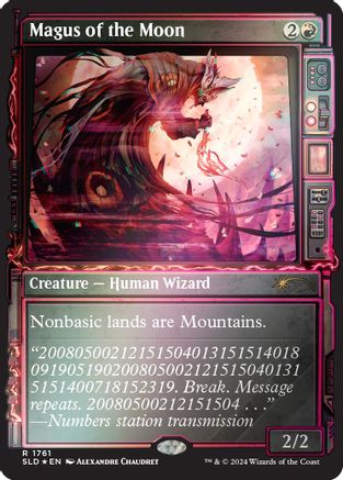Magus of the Moon (Rainbow Foil) [Secret Lair Drop Series]-1