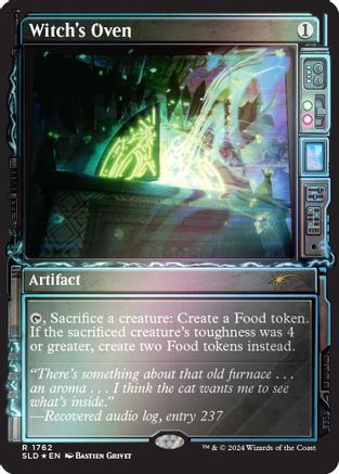 Witch's Oven (Rainbow Foil) (SLD-1762) - Secret Lair Drop Series Foil-1