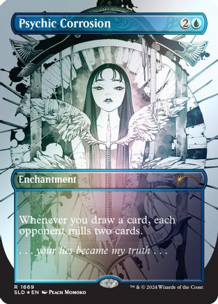 Psychic Corrosion (Rainbow Foil) [Secret Lair Drop Series]-1