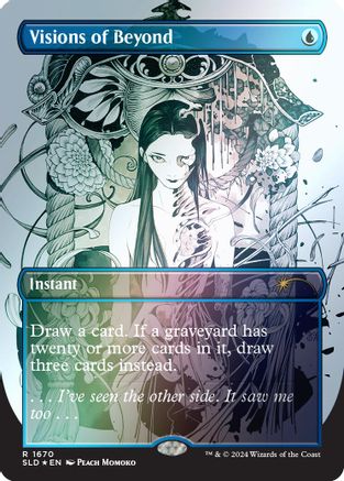 Visions of Beyond (Rainbow Foil) (SLD-1670) - Secret Lair Drop Series Foil-1