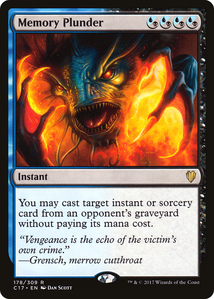 Memory Plunder [Commander 2017]-1