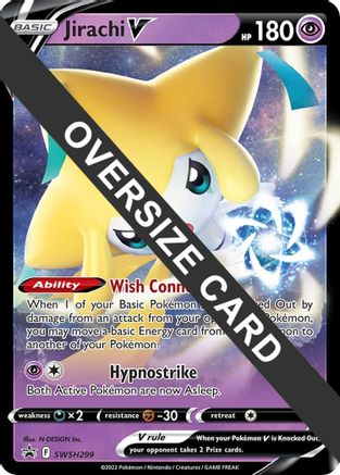Jirachi V - 299 SWSH299  Jumbo Cards - Promo-1