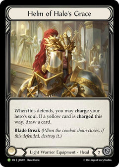 Helm of Halo's Grace [JDG031] (Promo)  Cold Foil-1