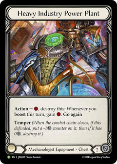 Heavy Industry Power Plant [JDG032] (Promo)  Cold Foil-1