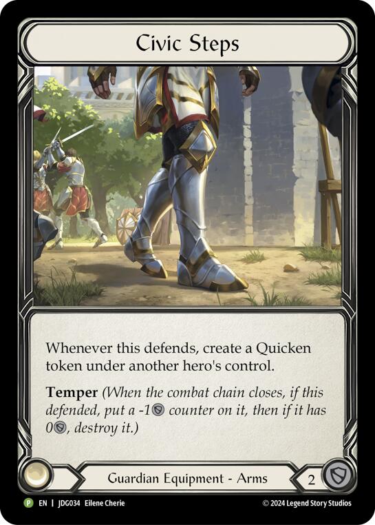 Civic Steps [JDG034] (Promo)  Cold Foil-1