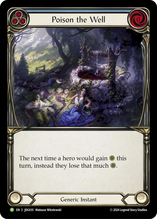 Poison the Well [JDG035] (Promo)  Cold Foil-1