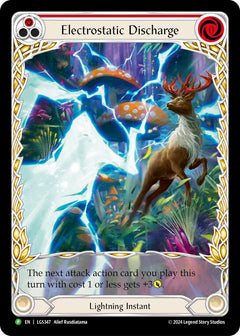 Electostatic Discharge (Red) (Extended Art) [LGS347] (Promo)  Rainbow Foil-1