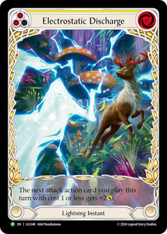 Electostatic Discharge (Yellow) (Extended Art) [LGS348] (Promo)  Rainbow Foil-1