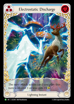 Electostatic Discharge (Blue) (Extended Art) [LGS349] (Promo)  Rainbow Foil-1