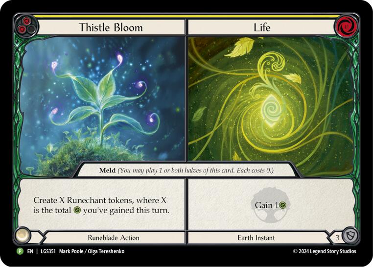 Thistle Bloom // Life [LGS351] (Promo)  Cold Foil-1