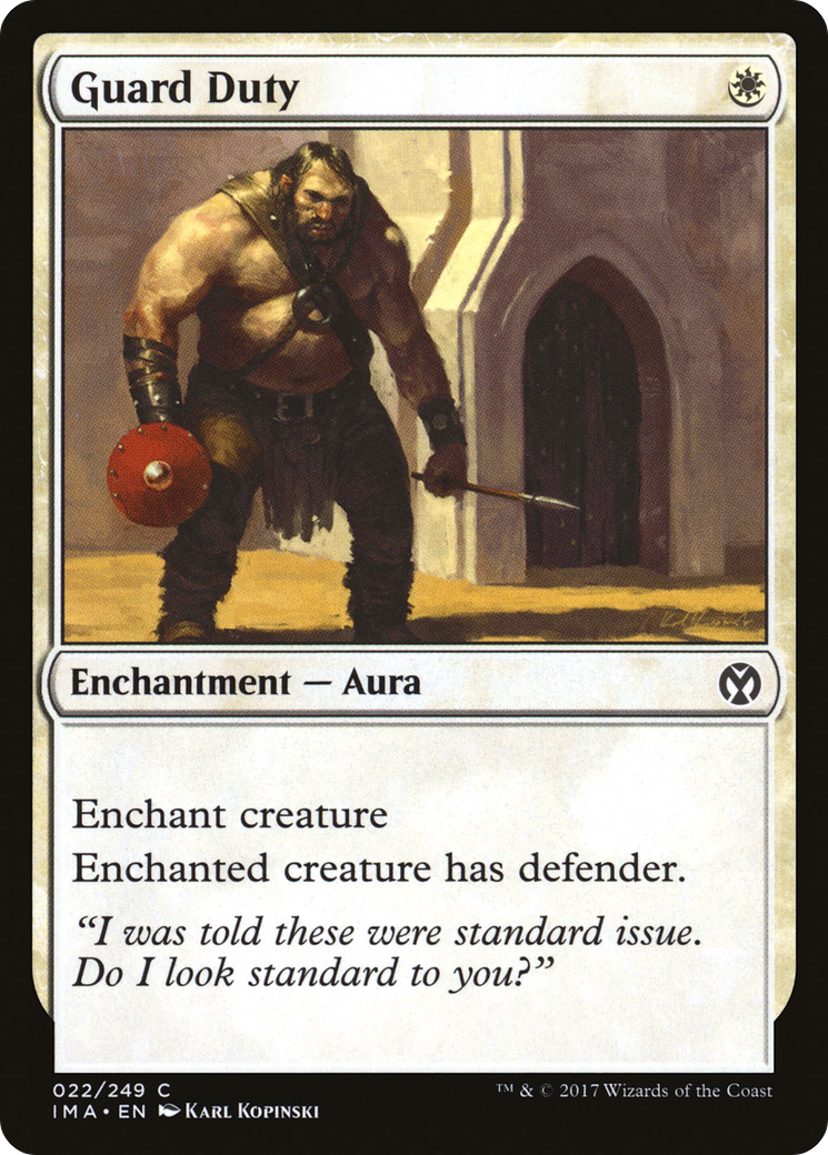 Guard Duty [Iconic Masters]-1