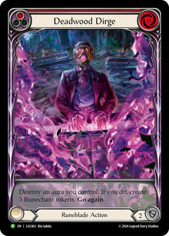 Deadwood Dirge (Red) (Extended Art) [LGS363] (Promo)  Rainbow Foil-1