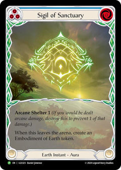 Sigil of Sanctuary (Extended Art) [LGS323] (Promo)  Rainbow Foil-1