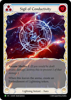 Sigil of Conductivity (Extended Art) [LGS324] (Promo)  Rainbow Foil-1
