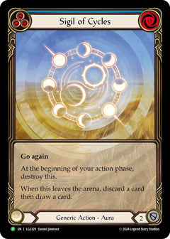 Sigil of Cycles (Extended Art) [LGS329] (Promo)  Rainbow Foil-1