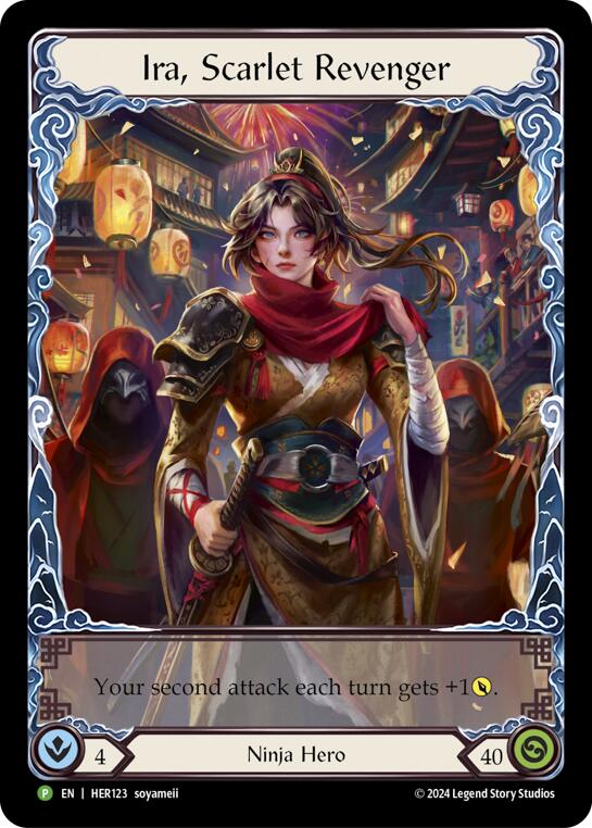 Ira, Scarlet Revenger [HER123] (Promo)  Rainbow Foil-1