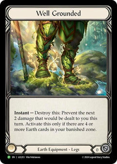 Well Grounded [LGS313] (Promo)  Rainbow Foil-1