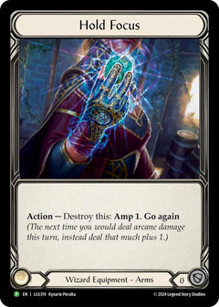Hold Focus - LGS319 [LGS319] (Promo)  Rainbow Foil-1