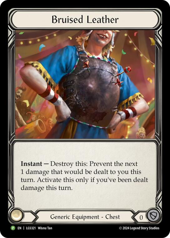 Bruised Leather - LGS321 [LGS321] (Promo)  Rainbow Foil-1