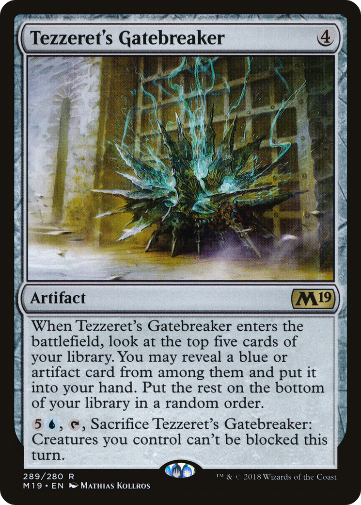 Tezzeret's Gatebreaker [Core Set 2019]-1