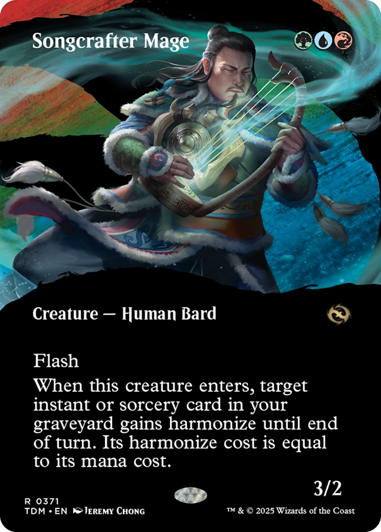 Songcrafter Mage (Borderless) [Tarkir: Dragonstorm]-1
