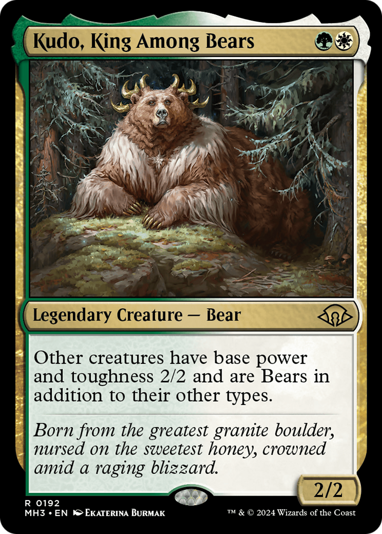 Kudo, King Among Bears [Modern Horizons 3]-1