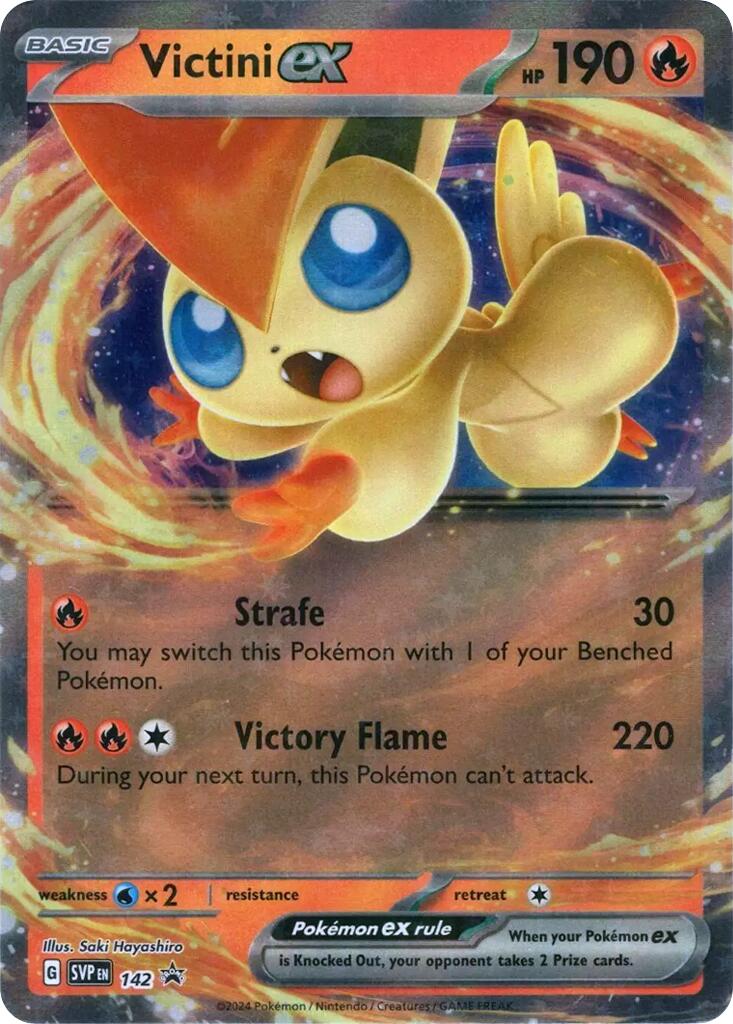 Victini ex (SVP142) [Scarlet & Violet: Black Star Promos]-1