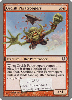 Orcish Paratroopers [Unhinged]-1