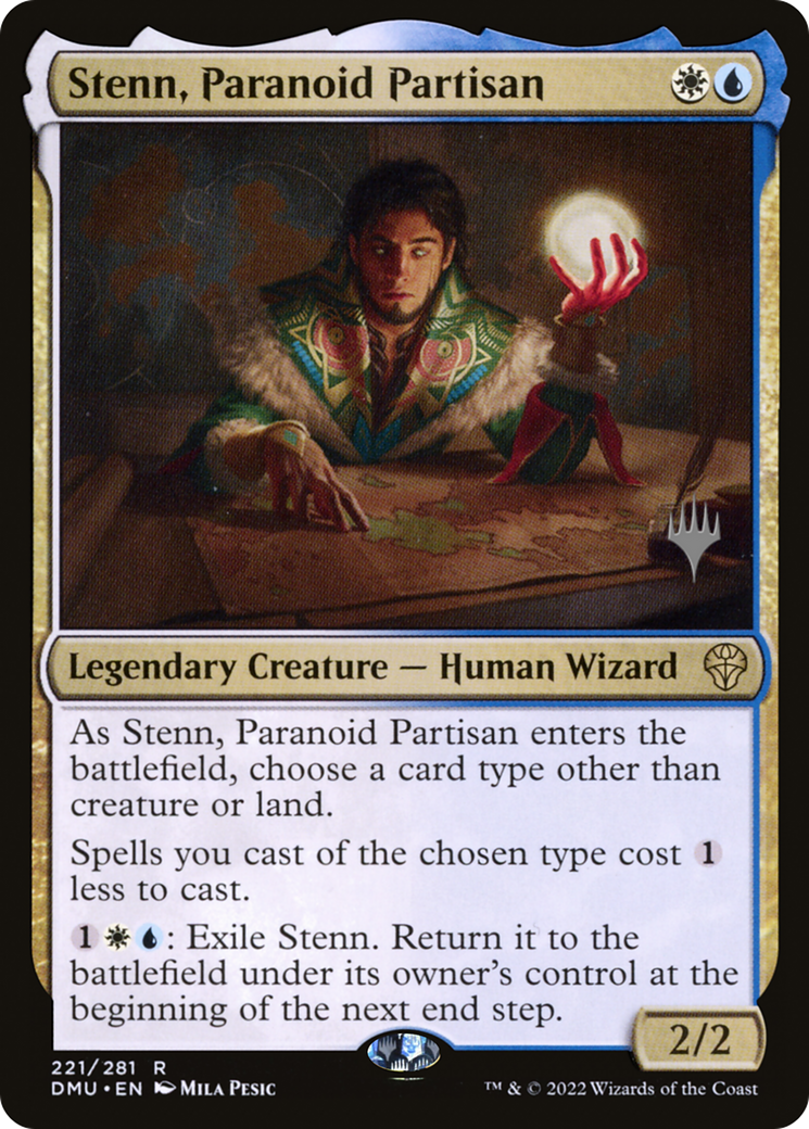 Stenn, Paranoid Partisan (Promo Pack) [Dominaria United Promos]-1