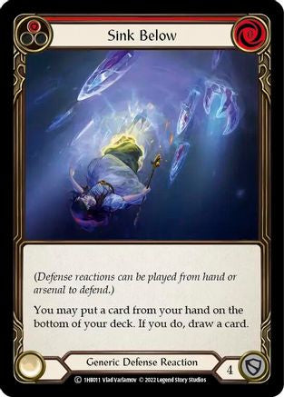Sink Below (Red) [1HB011] (History Pack 1 Bravo Blitz Deck)-1