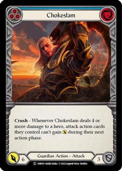 Chokeslam (Blue) [1HB016] (History Pack 1 Bravo Blitz Deck)-1