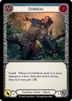 Debilitate (Blue) [1HB017] (History Pack 1 Bravo Blitz Deck)-1