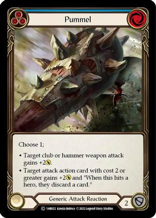 Pummel (Blue) [1HB022] (History Pack 1 Bravo Blitz Deck)-1