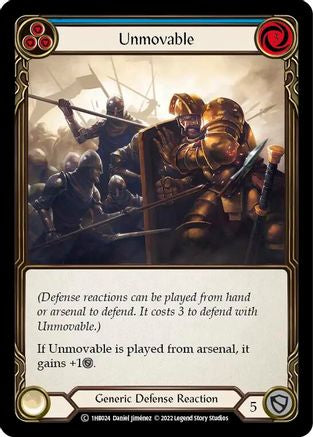 Unmovable (Blue) [1HB024] (History Pack 1 Bravo Blitz Deck)-1