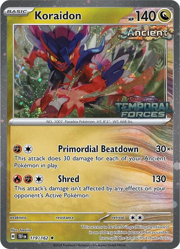 Koraidon (119/162) (European Promo) [Miscellaneous Cards]-1