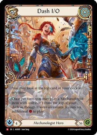 Dash I/O [AIO001] (Armory Deck: Dash)-1