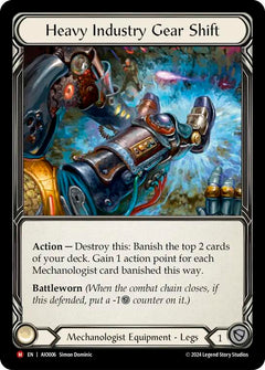 Heavy Industry Gear Shift [AIO006] (Armory Deck: Dash)  Rainbow Foil-1