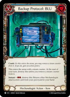 Backup Protocol: BLU (Blue) [AIO025] (Armory Deck: Dash)-1