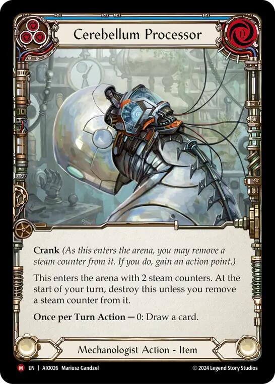 Cerebellum Processor [AIO026] (Armory Deck: Dash)  Rainbow Foil-1
