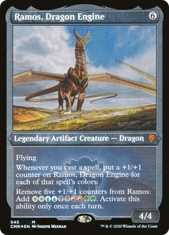 Ramos, Dragon Engine (Etched) [Commander Legends]-1