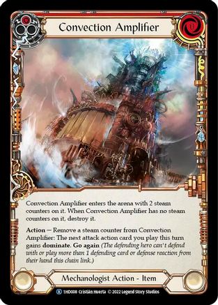 Convection Amplifier (Red) [1HD008] (History Pack 1 Dash Blitz Deck)-1