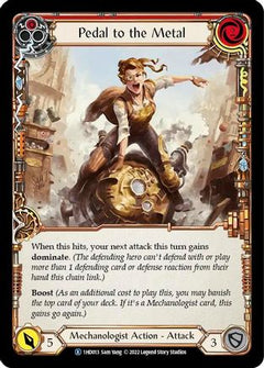 Pedal to the Metal (Red) [1HD013] (History Pack 1 Dash Blitz Deck)-1