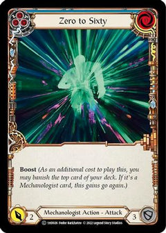 Zero to Sixty (Blue) [1HD026] (History Pack 1 Dash Blitz Deck)-1