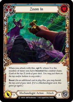 Zoom In (Blue) [1HD028] (History Pack 1 Dash Blitz Deck)-1
