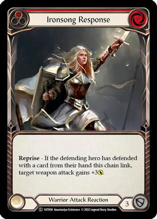 Ironsong Response (Red) [1HT008] (History Pack 1 Dorinthea Blitz Deck)-1